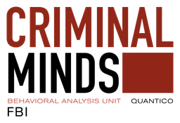 Criminal Minds logo, horizontal version, on a transparent background