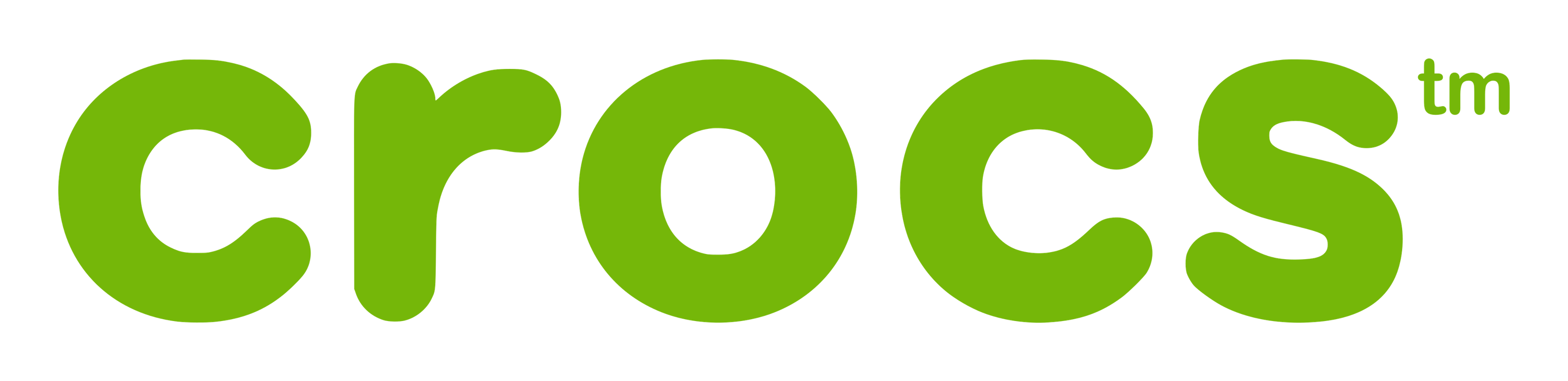 Crocs logo on a transparent background