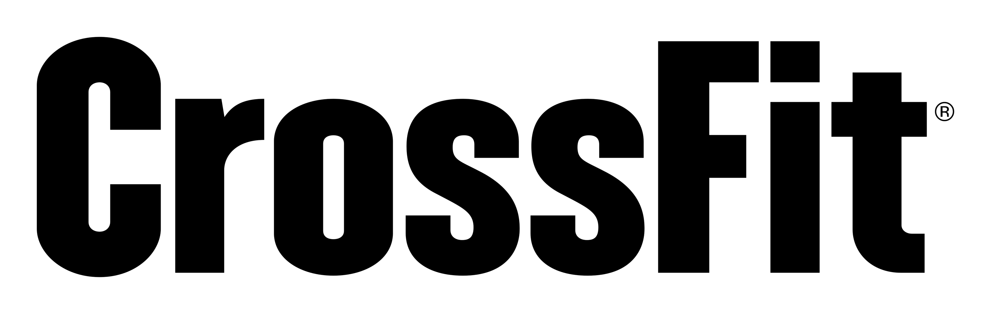 Crossfit logo on a transparent background