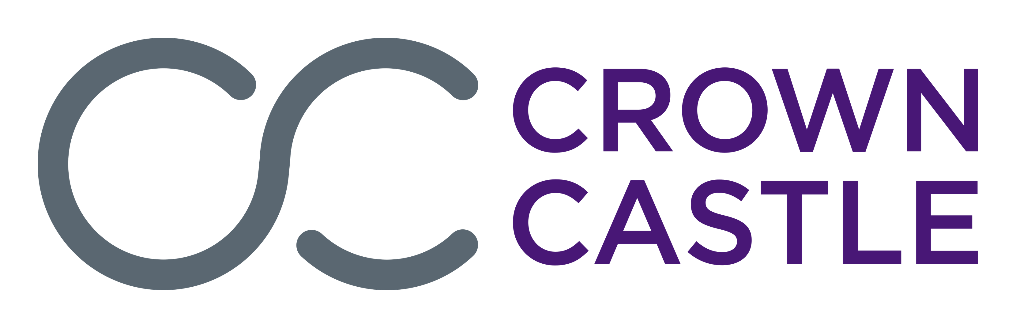Crown Castle logo on a transparent background