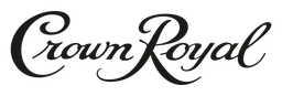 Crown Royal logo, black wordmark version, on a transparent background