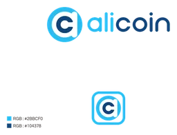Crypto logo, horizontal version, on a transparent background