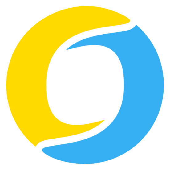 Crypto logo on a transparent background