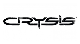 Crysis logo, black wordmark version, on a transparent background