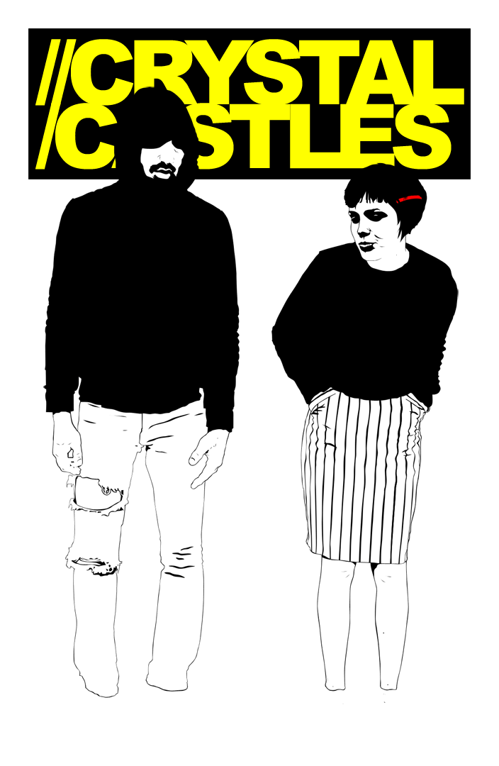 Crystal Castles logo on a transparent background