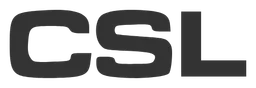 CSL logo, black wordmark version, on a transparent background