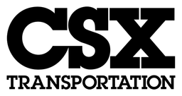 CSX logo, black version, on a transparent background
