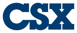 CSX logo, horizontal version, on a transparent background