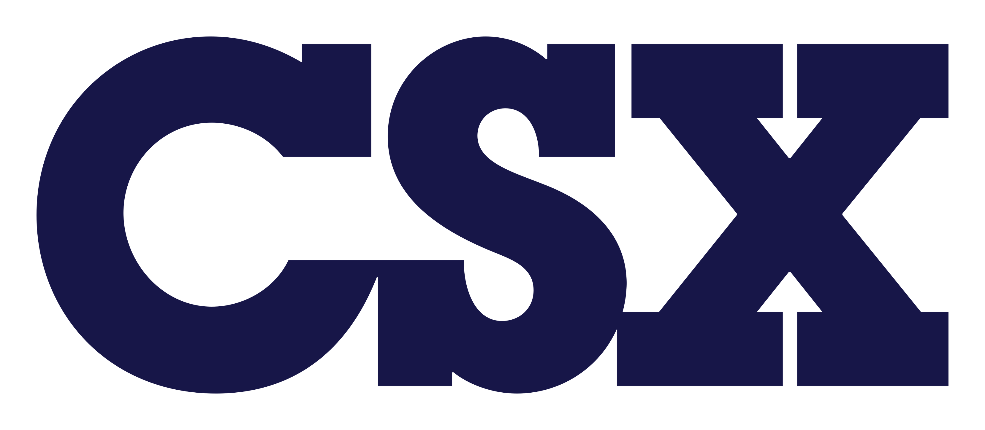 CSX logo on a transparent background