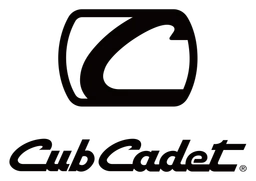Cub Cadet logo, black version, on a transparent background