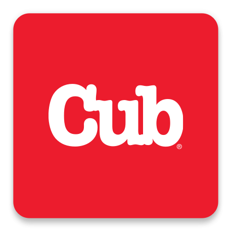 Logo Cub Foods, version icône, sur fond transparent