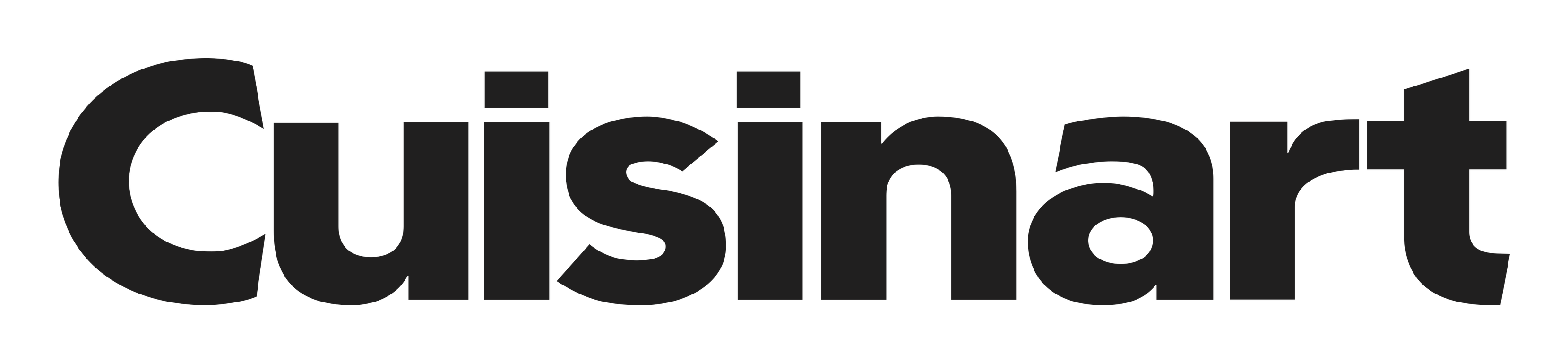 Cuisinart logo on a transparent background