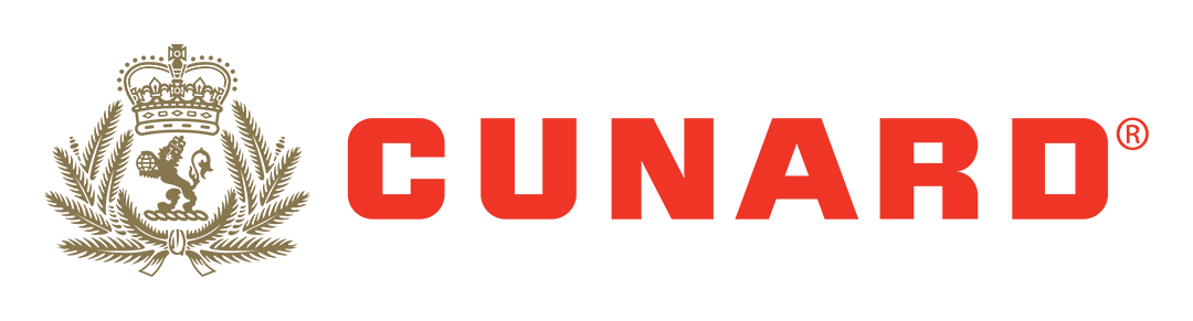Cunard logo on a transparent background