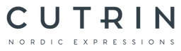 Cutrin logo, black wordmark version, on a transparent background