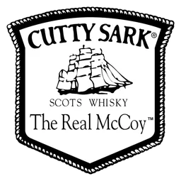 Cutty Sark logo, monochrome icon version, on a transparent background