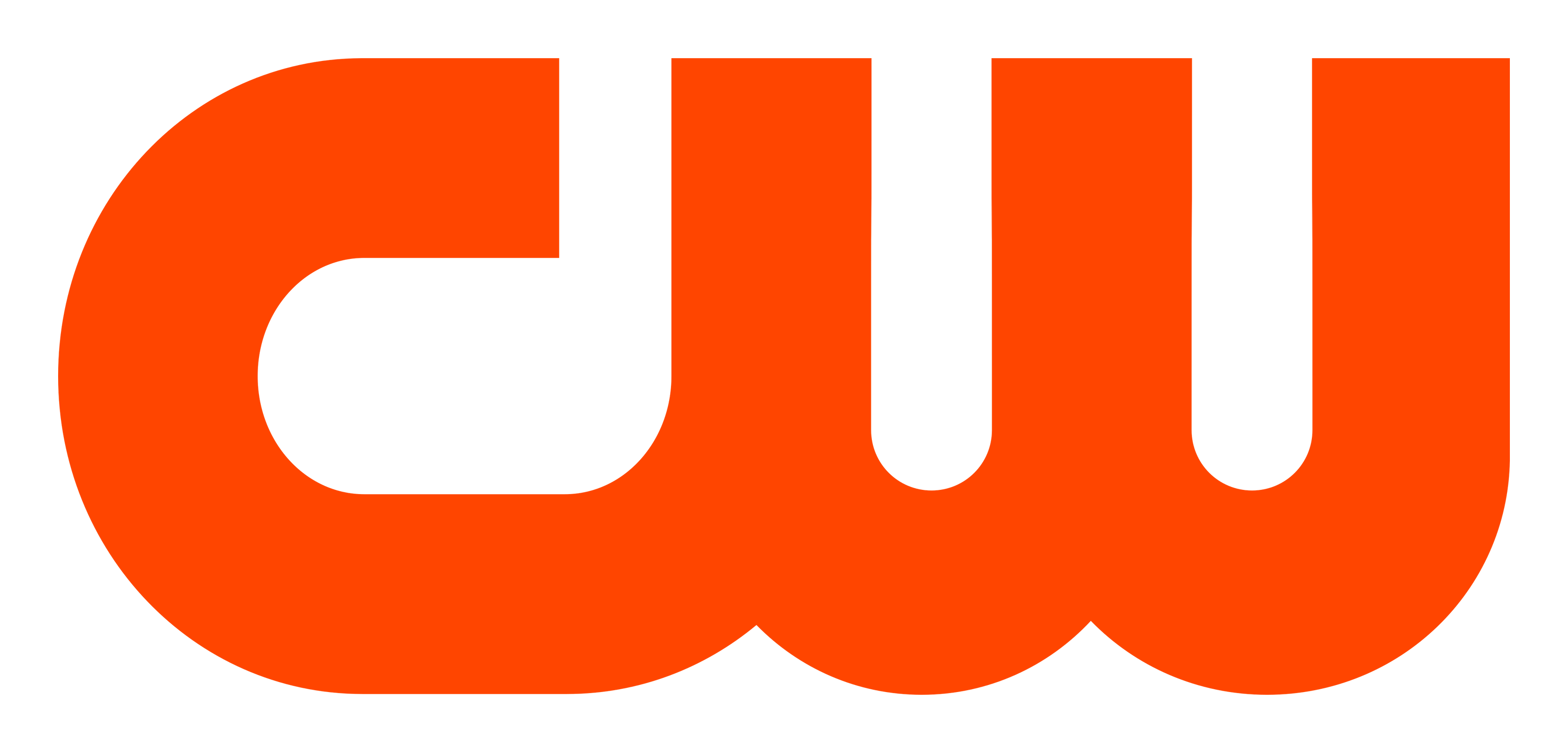 CW logo on a transparent background