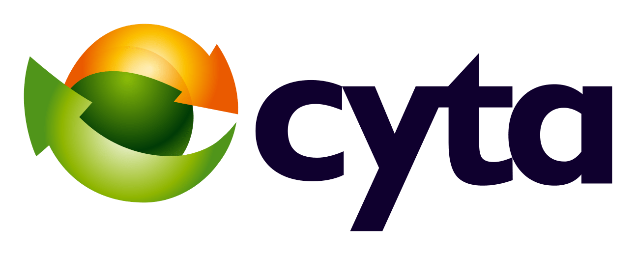 Cyta logo on a transparent background