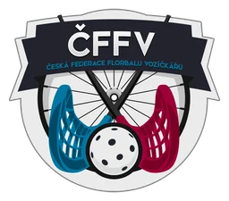 Czech Floorball logo, icon version, on a transparent background