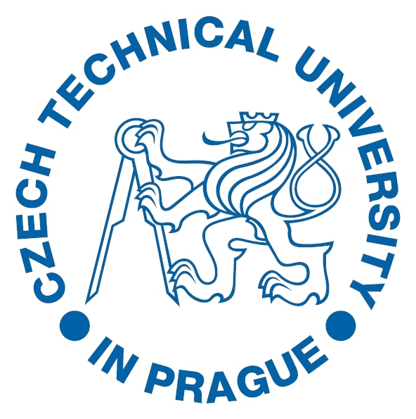 Czech Technical University logo, icon version, on a transparent background
