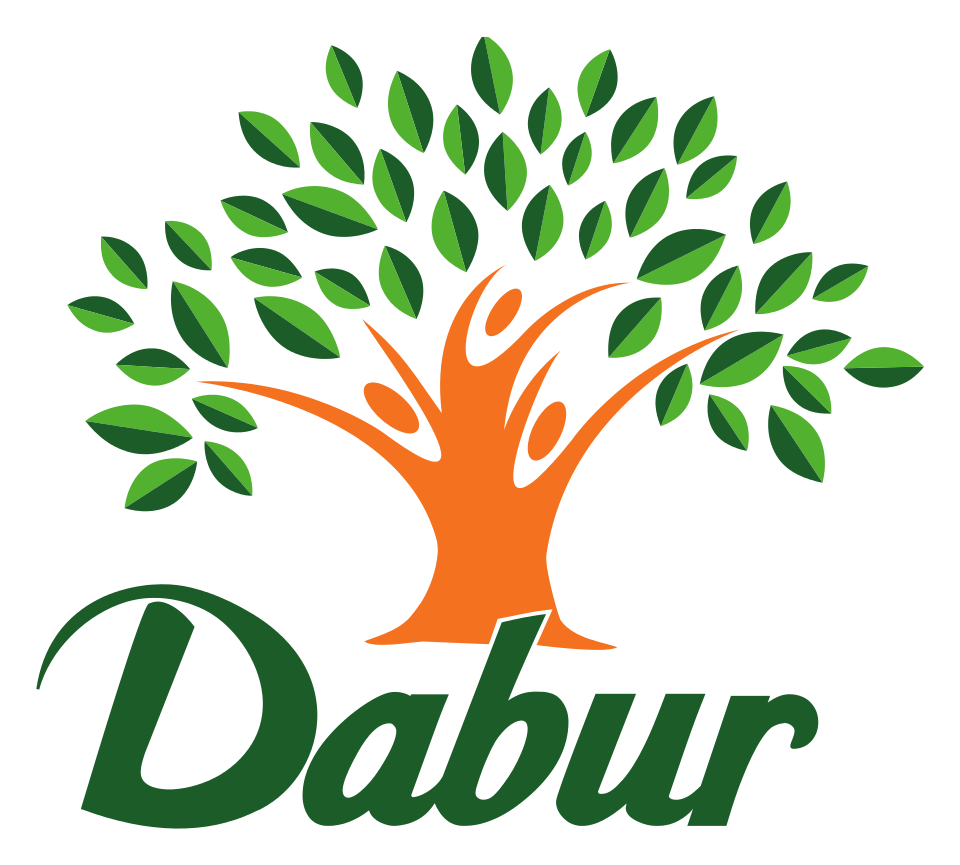 Dabur logo on a transparent background
