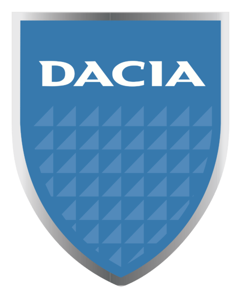 Dacia logo, icon version, on a transparent background