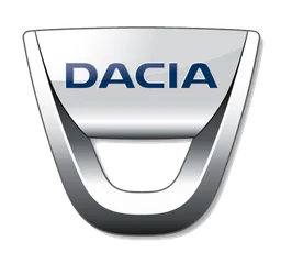 Dacia logo, monochrome icon version, on a transparent background