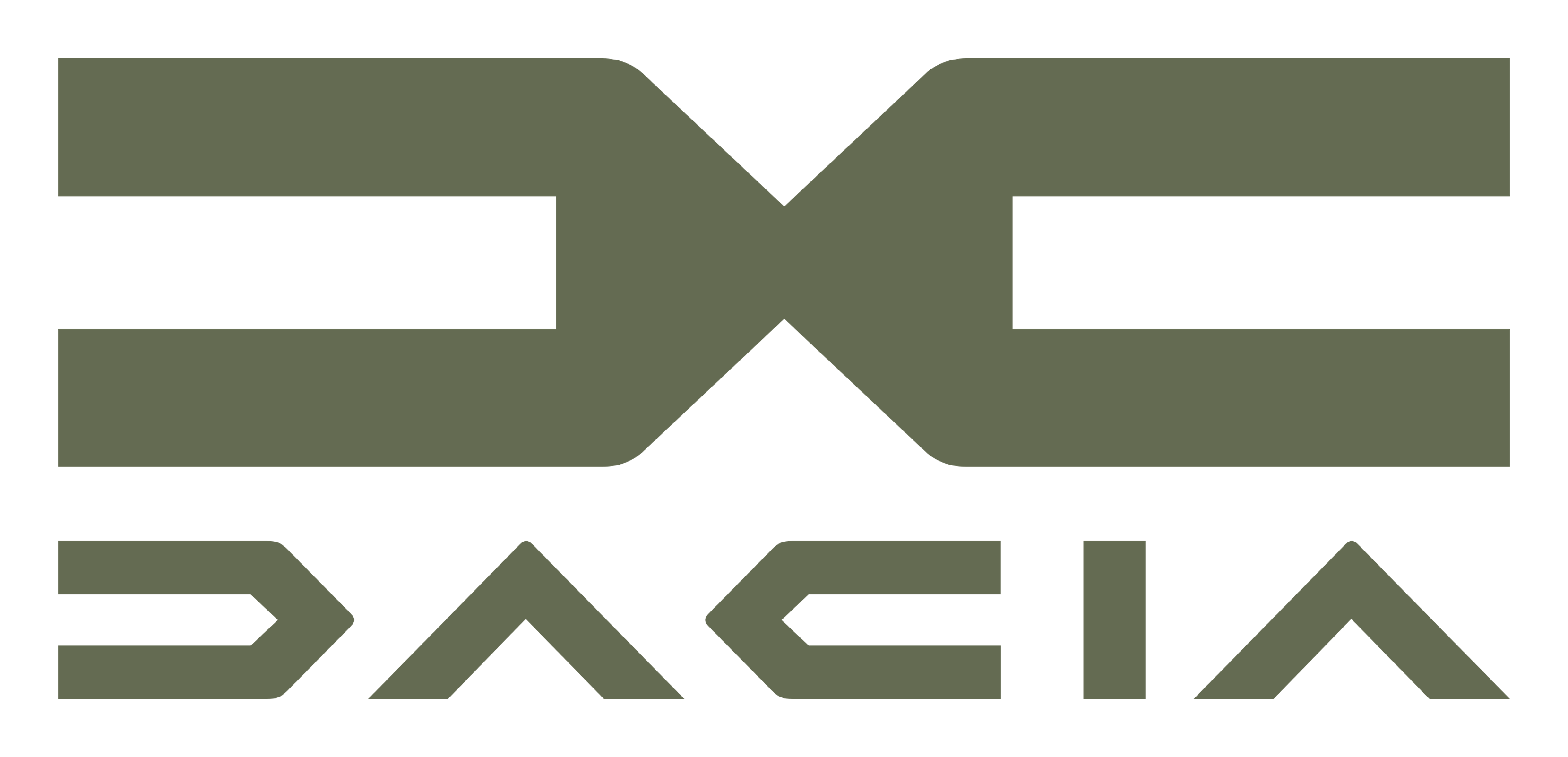 Dacia logo on a transparent background