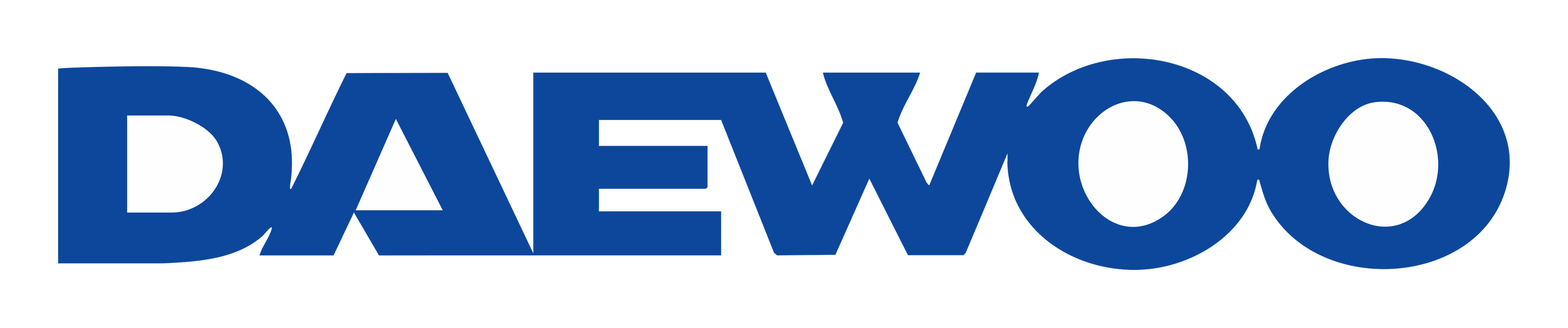 Daewoo logo on a transparent background