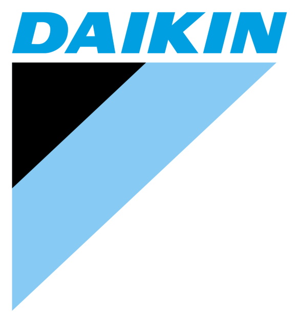 Daikin logo, icon version, on a transparent background