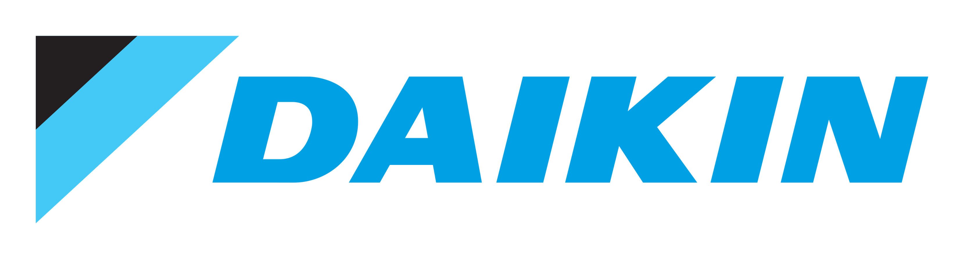 Daikin logo on a transparent background
