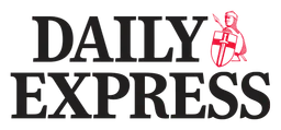 Daily Express Logo, Variante schwarz, auf transparentem Hintergrund