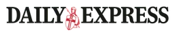 Daily Express Logo, Variante Wortmarke schwarz, auf transparentem Hintergrund
