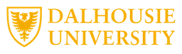 Dalhousie University logo, wordmark version, on a transparent background