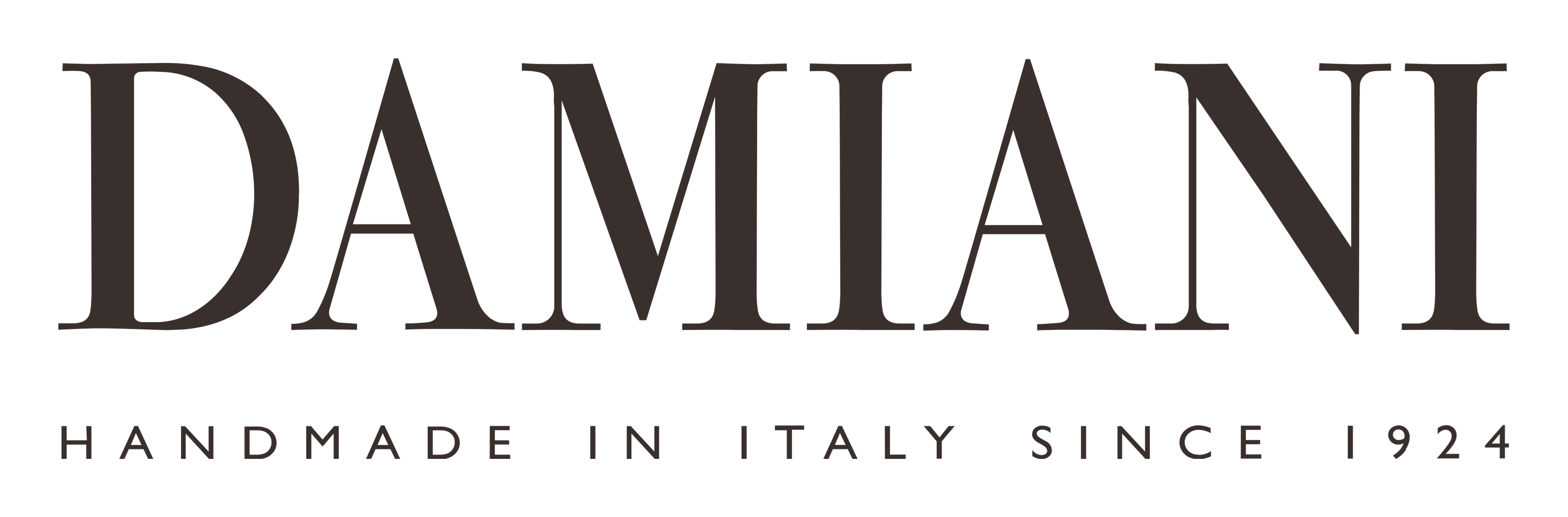 Damiani logo on a transparent background