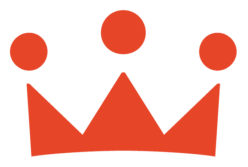 Danish Crown logo, horizontal version, on a transparent background