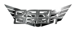 Logo da Darkorbit, versão logotipo monocromático, em fundo transparente