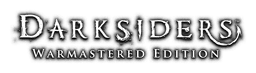 Darksiders logo, black wordmark version, on a transparent background