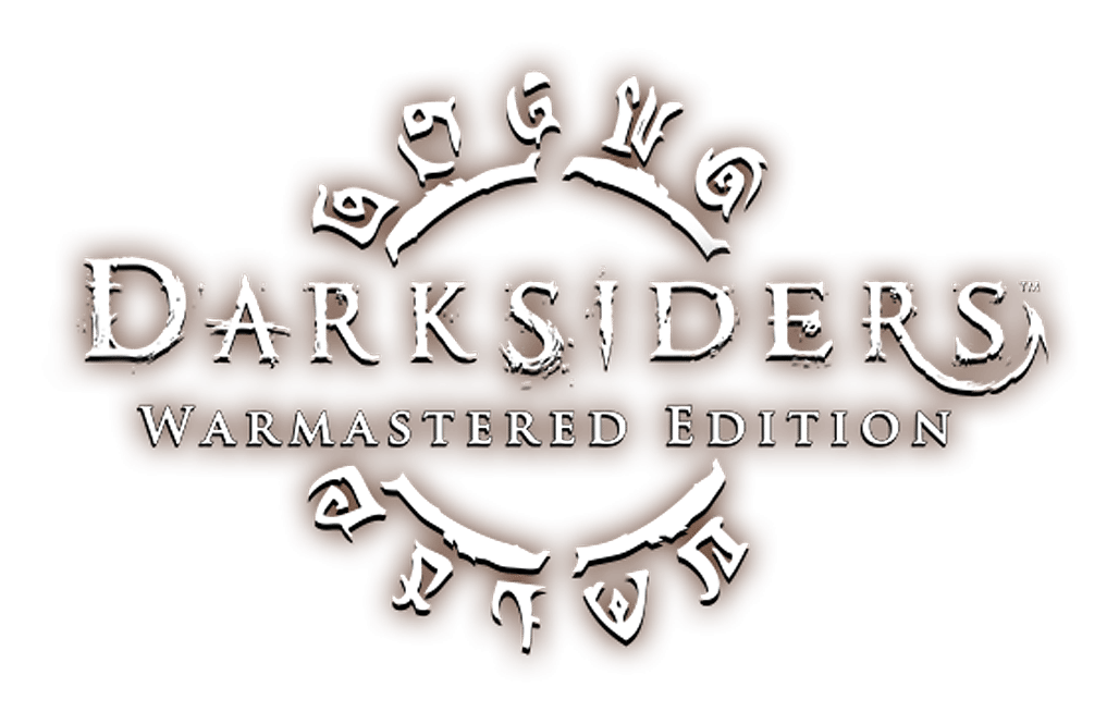 Darksiders logo on a transparent background