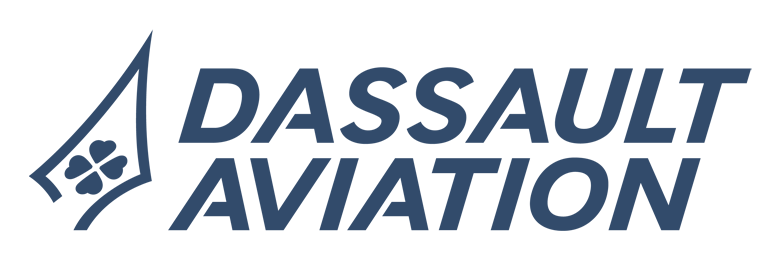 Dassault Aviation logo on a transparent background