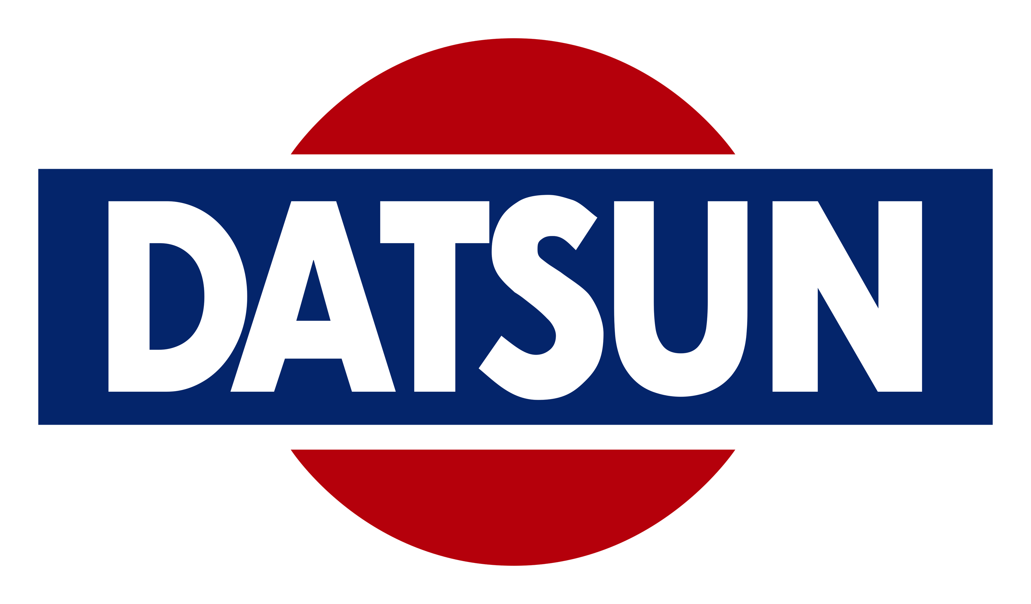 Datsun logo on a transparent background