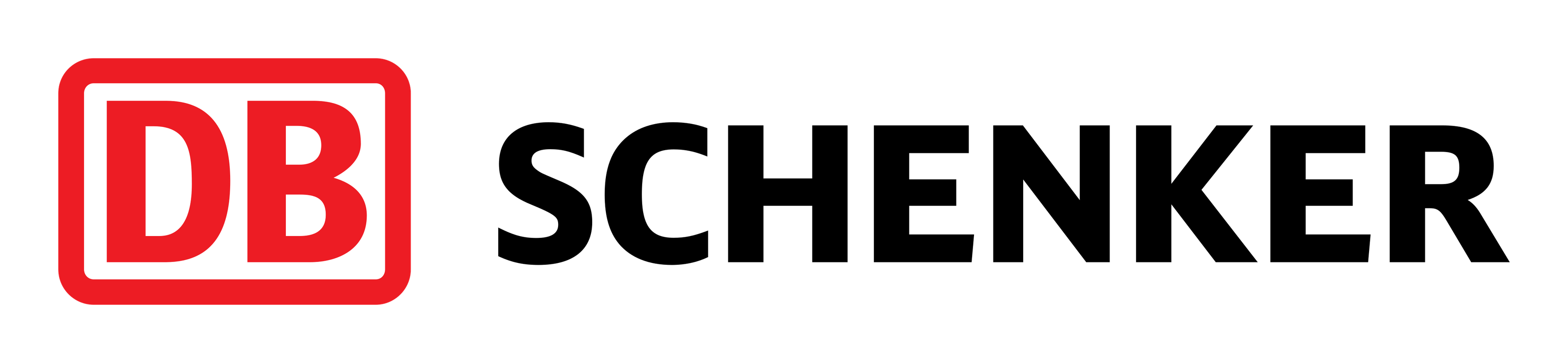 DB Schenker logo on a transparent background