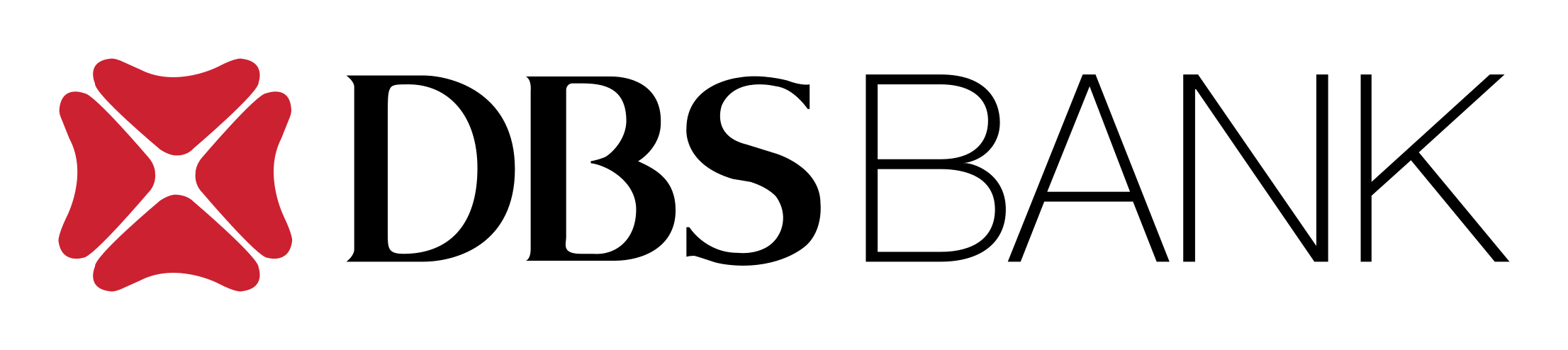 DBS Bank logo on a transparent background