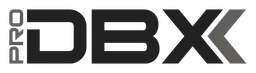 DBX logo, black wordmark version, on a transparent background