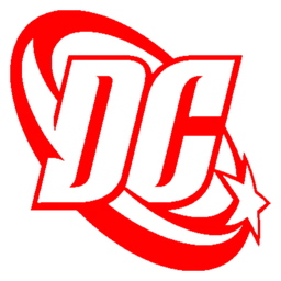 DC Comics logo, icon version, on a transparent background