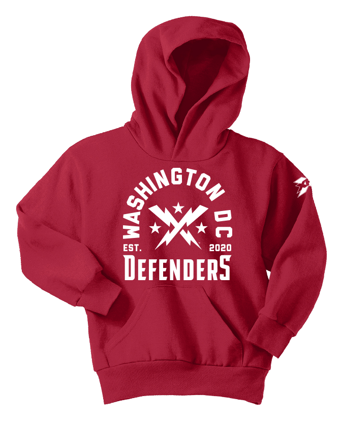 DC Defenders logo, icon version, on a transparent background