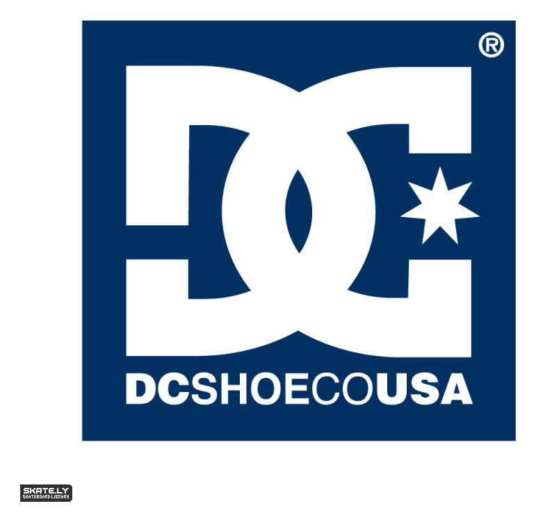 DC Shoes logo on a transparent background