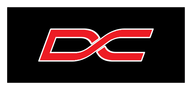 DC Sports logo on a transparent background