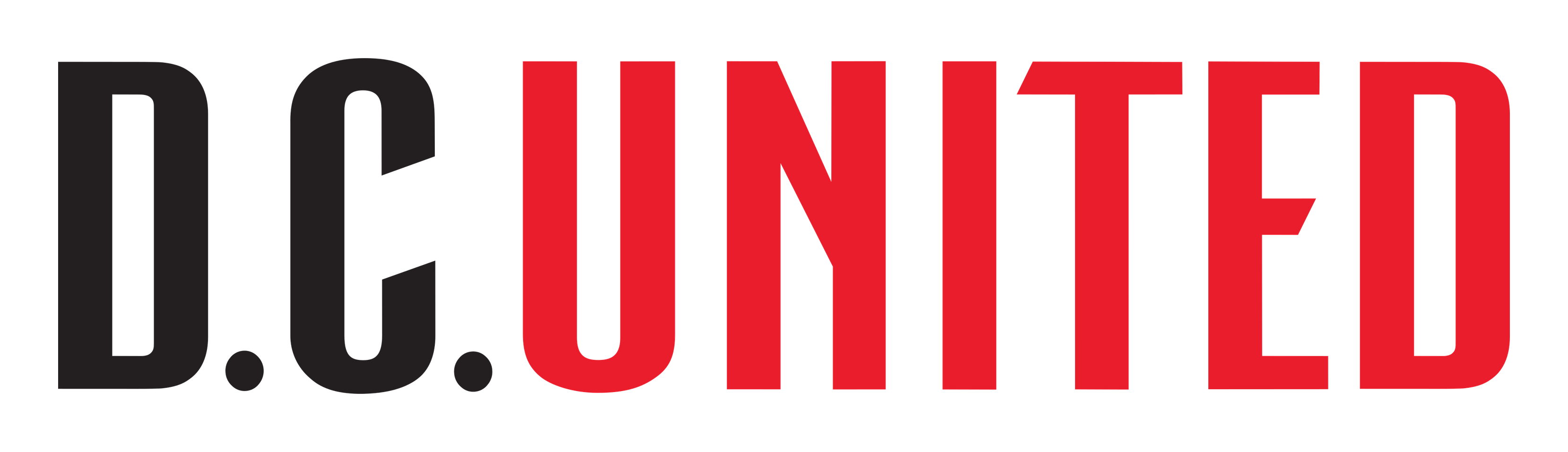DC United logo on a transparent background