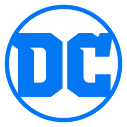 DC logo, icon version, on a transparent background