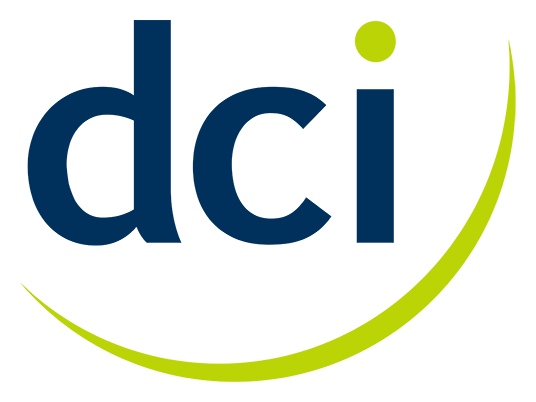 Dci logo on a transparent background